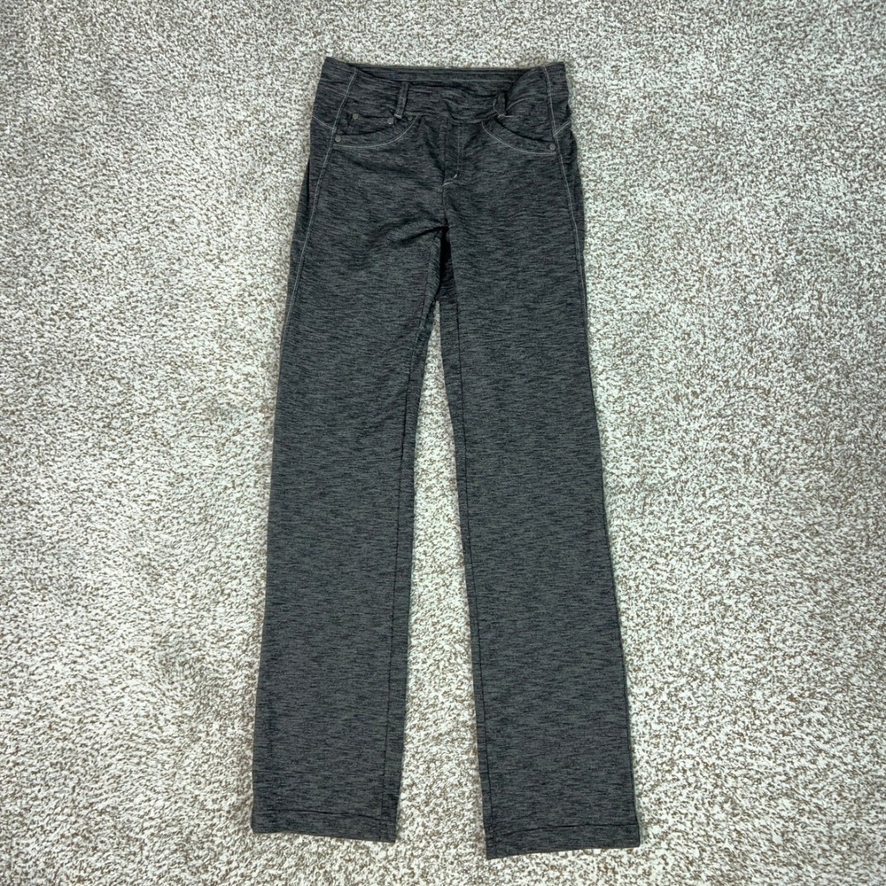 KUHL Pants Women 6 Gray Hiking Stretch Straight Leg Active Outdoor Trousers Gorp